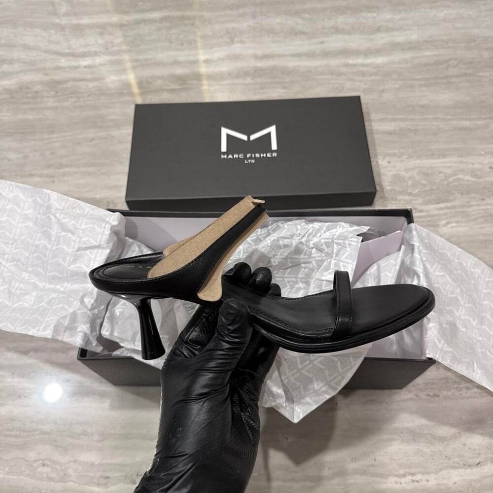 Marc fisher alonde leather heeled